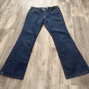 Levi’s 515 Boot Cut Jeans Womens Sz 12M Blue Denim Mid Rise Flap Pockets Stretch